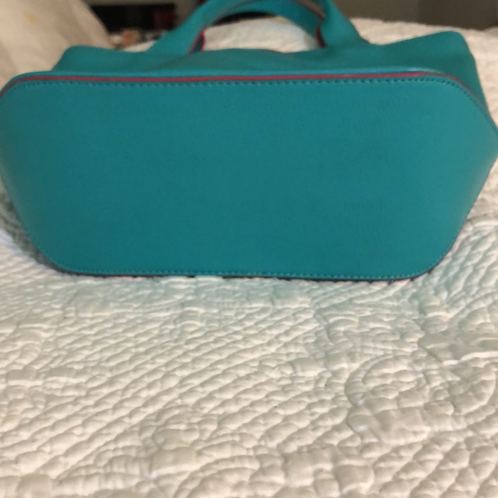 Baekgaard Turquoise Blue Mini Purse - image 3
